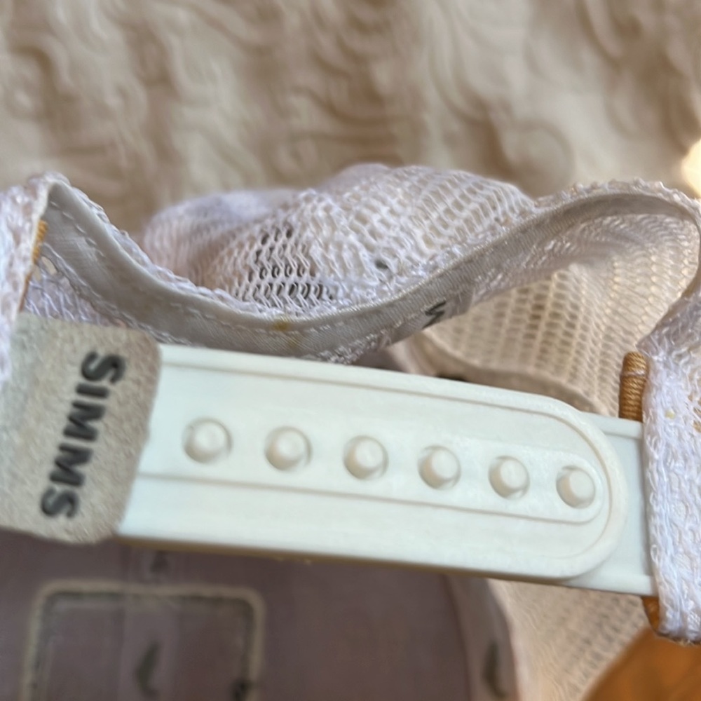 Simms Fishing Snap Back Baseball Hat - image 4